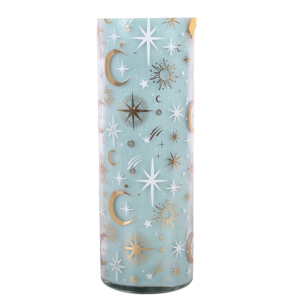 Blue Pastel Skies Tube Candle