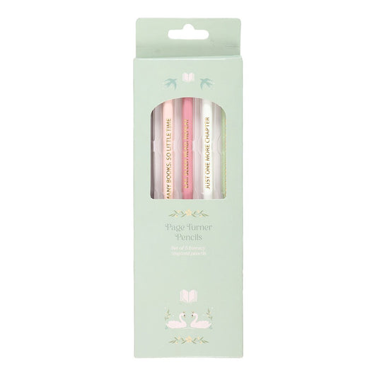 Pack of 5 Literature Inspired Pencils