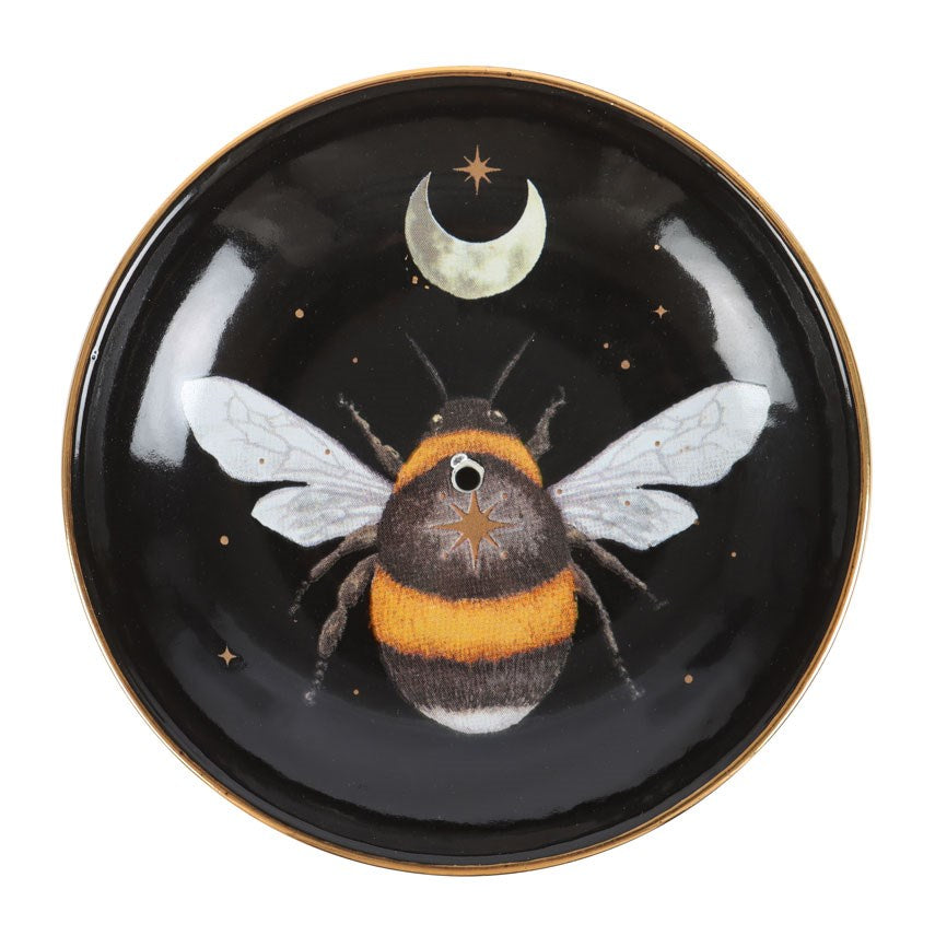 Forest Bee Ceramic Incense Plate