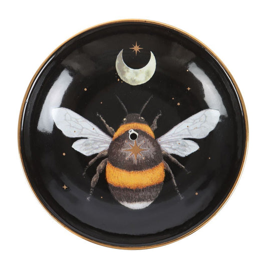 Forest Bee Ceramic Incense Plate