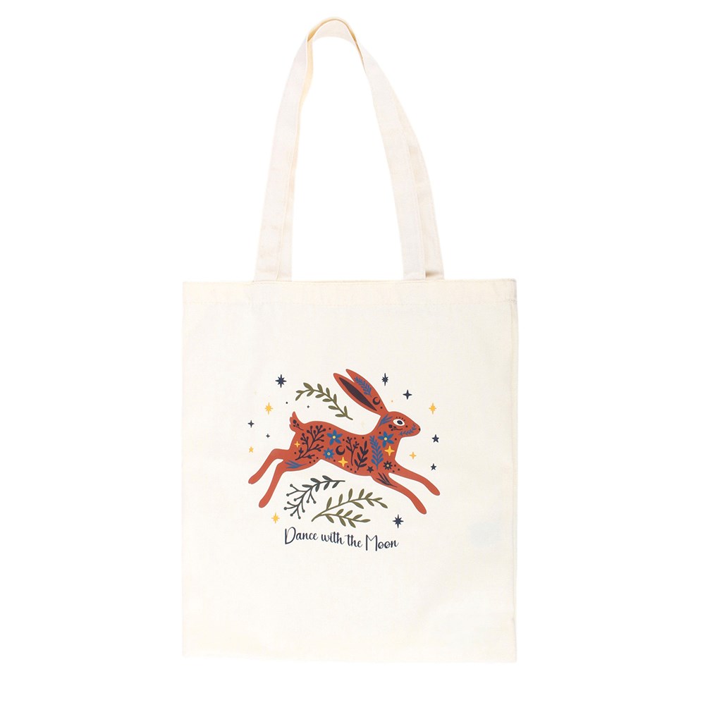 Leaping Hare Tote Bag