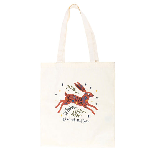 Leaping Hare Tote Bag