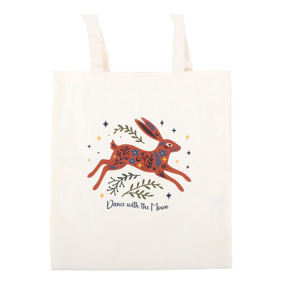 Leaping Hare Tote Bag